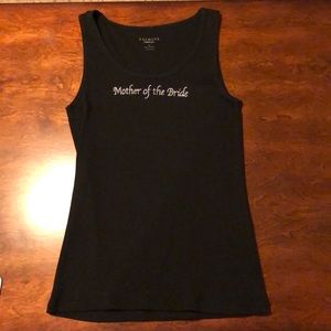 Mother of the bride tank top size medium